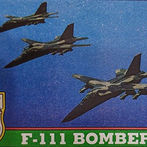 Carta collezionabile F-111 Bombers (Desert Storm) 1991 Topps #36 o migliore offerta