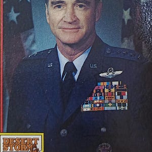 1991 Tempête du désert 7 membres de l'état-major Général Charles Gabriel Topps Carte à collectionner JCC CCG ou meilleure offre