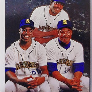 1992 deck superior Ken Griffey Sr., Craig & Ken Jr. Bloodlines Card #85 Mariners Ou Melhor Oferta