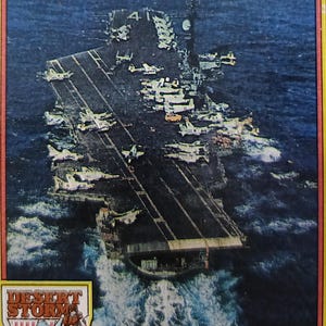 Portaerei CV-41 USS Midway 1991 Topps Desert Storm Trading Cards #56 o migliore offerta