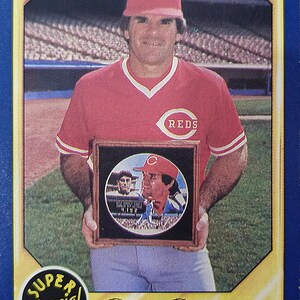 Originale 1986 FLEER (BB) Pete Rose "Special Super Star 4192" Card #628 Cincinnati Reds o migliore offerta