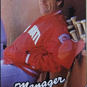 1987 Topps Pete Rose Manager #393 - Cincinnati Reds o migliore offerta