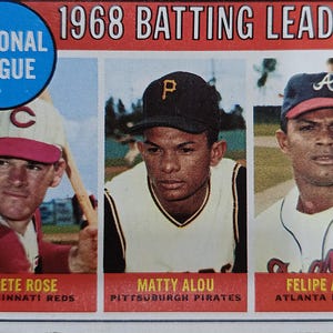 1969 Topps Baseball #2 N.L. Batting Leaders EX *d2 o migliore offerta