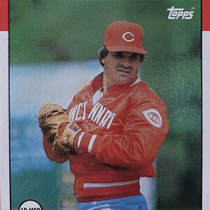 1986 Topps Baseball PETE ROSE #N o migliore offerta