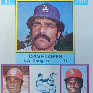 1976 Topps - League Leaders Lou Brock, Joe Morgan, Davey Lopes Baseball Card #197 o migliore offerta