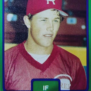 1984 KURT STILLWELL TCMA Cedar Rapids Reds Minor League Baseball Card #17 o migliore offerta