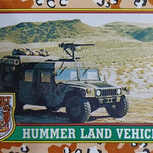 1991 Hummer Land Vehicle 44 Desert Storm Topps Gioco di carte collezionabili TCG CCG o migliore offerta