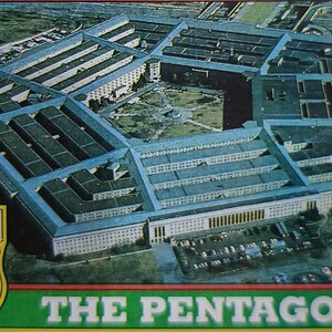 1991 Desert Storm 87 The Pentagon Topps Trading Card TCG CCG o migliore offerta