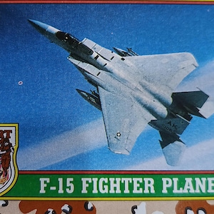1991 Topps-Desert Storm #37 - F-15 Eagle o migliore offerta
