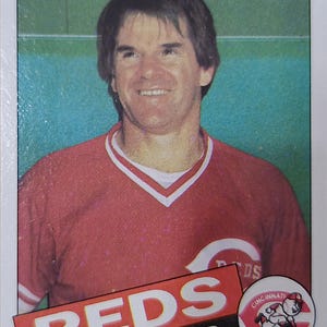 Pete Rose 85 Topps #547 o migliore offerta