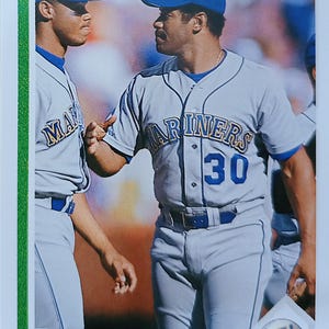 Carta da baseball dei Seattle Mariners di Ken Griffey Jr. e Ken Griffey Sr. Upper Deck del 1991 #572 o migliore offerta