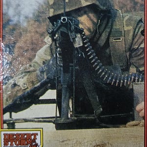 Carte MACHINE GUNNER Tempête du désert #73 ou meilleure offre