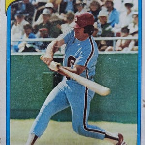 1980 Topps Baseball Card #4 Pete Rose Cincinnati Reds EX o migliore offerta