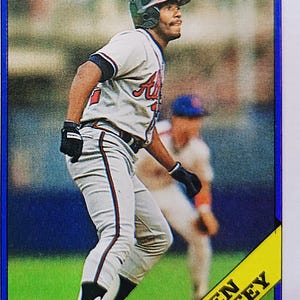 1998 Topps Ken Griffey Sr. Atlanta Braves Baseball Card #443 o migliore offerta