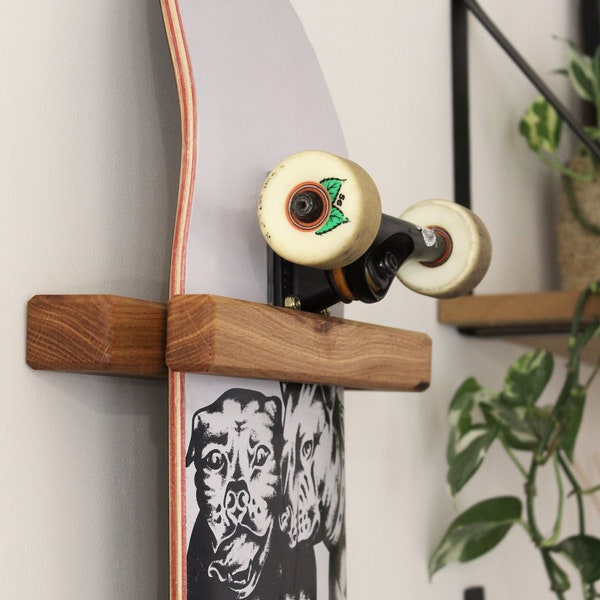 Support mural pour skateboards et longboards « The Vert Single »