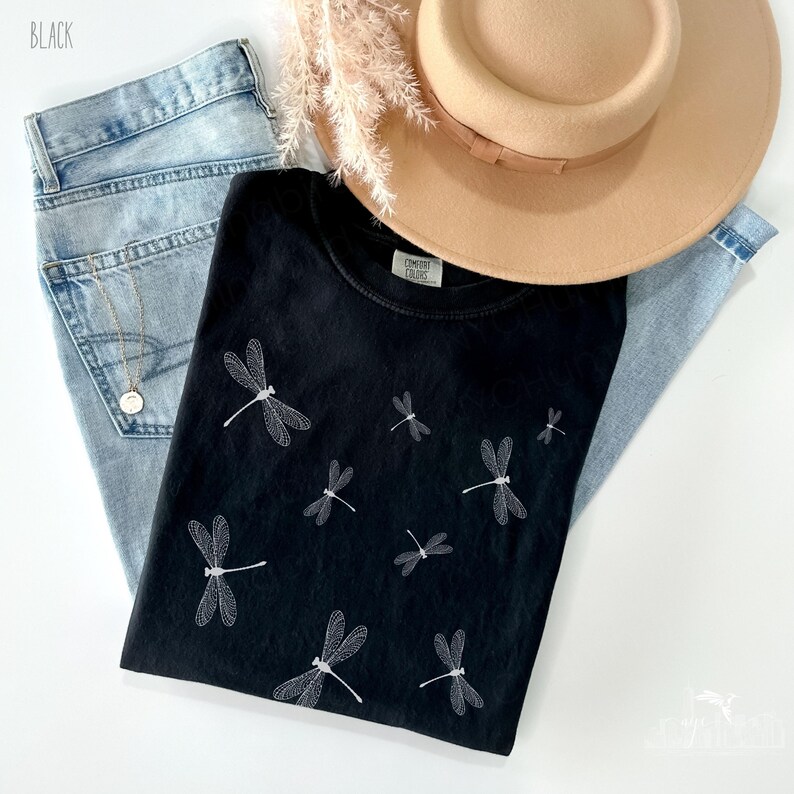Summer Comfort Colors Dragonfly Shirt