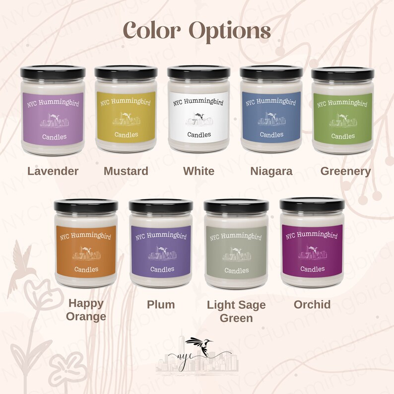 Customized NYC Gift Funny Candle, Smells Like Opposite of NYC Subway