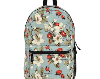 Mushroom floral whimsical mini backpack ?? Amazon.com | Showudesigns Mushroom Mini Backpack Purse for  main image 4