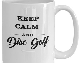 Disc Golf Mug, Funny Frisbee Golfer Gift
