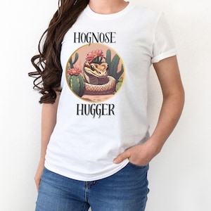 HogNose Snake - Hognose Hugger T-Shirt, Unique Reptile Lover Gift, Gift for Snake Lover, Snake Owner Gift, Gift for Her, Gift for HIm