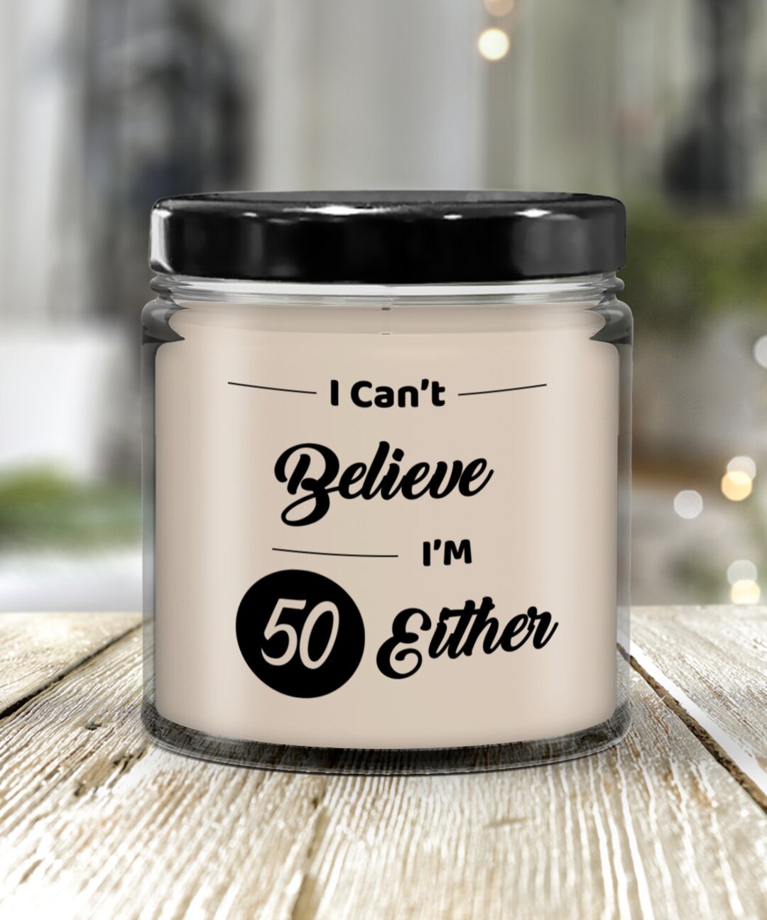 Hilarious Candle for 50th Birthday Funny Gag Gift Humorous Etsy