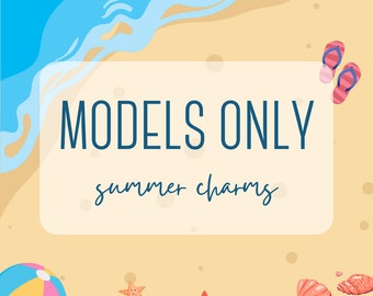 MODEL ONLY CHARMS - summer