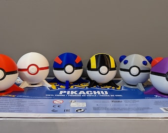 Accesorios de cosplay de Pokeball: Pokeball, Premiere Ball, Great Ball, Ultra Ball, Heavy Ball, Master Ball