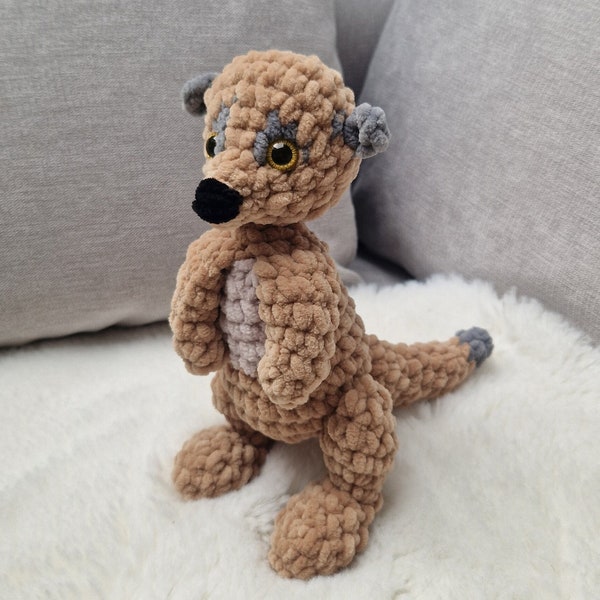 Häkelanleitung Erdmännchen - Meerkat (Amigurumi Erdmännchen PDF-Anleitung)