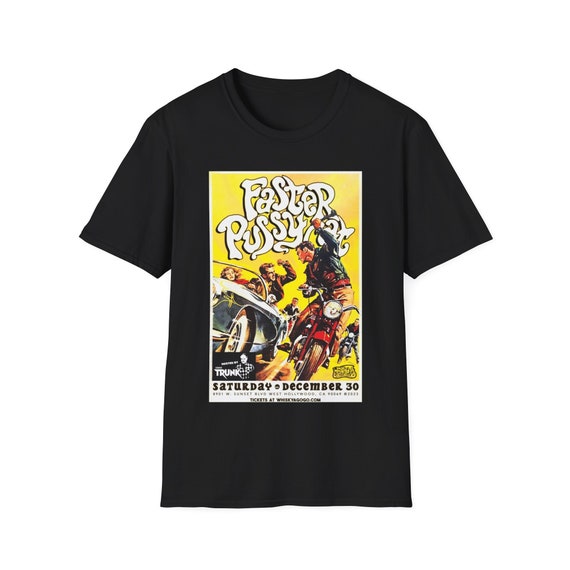 Faster Pussycat - Whisky Showbill - Unisex Softstyle T-shirt - Etsy