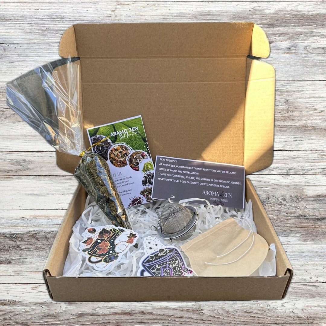 Get Well Soon Tea Gift Box - Thank You Care Package for Her - Organic ...