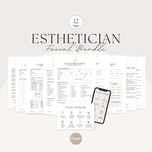Formulierenbundel schoonheidsspecialiste, gezichtsconsult, gezichtstoestemmingsformulier, gezichtsnazorg, klantcontract, sjablonen intakeformulier