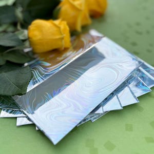 Silver Holographic A-2 Envelopes, Wedding, Birthday, Party