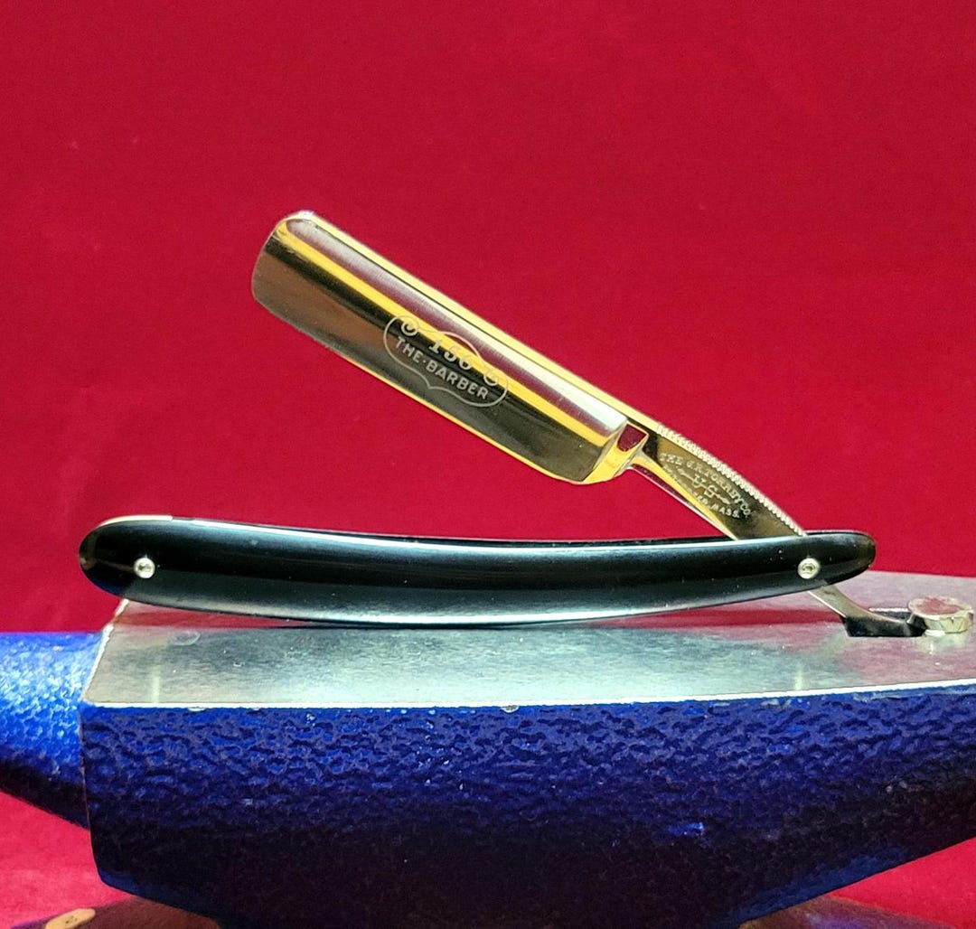 Vintage J.R. Torrey Straight Razor, Shave Ready, Round Point - Etsy