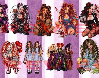 Horror Themed Ladies