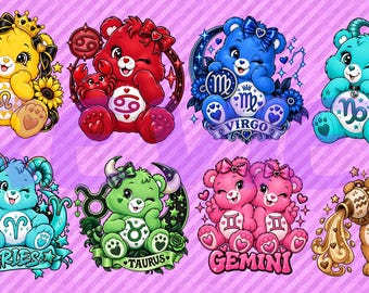 Cute Bear Zodiac Images