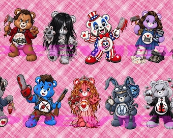Horror Bear Images Set 3