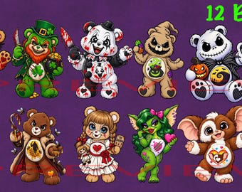 Horror Bear Afbeeldingen Set 2