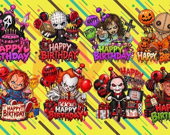 Horror Birthday Themed Images
