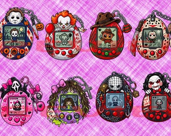 Tomagotchi met horrorthema