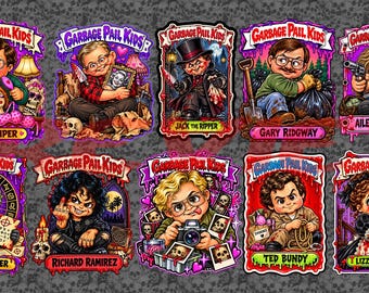 Horror Throw Back Themed Images Set 3