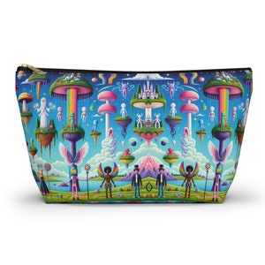 Travel Accessory bag, travel essentials Pouch, unique fun marker bag, carry anything accessory bag, packing and organization, toiletry bag