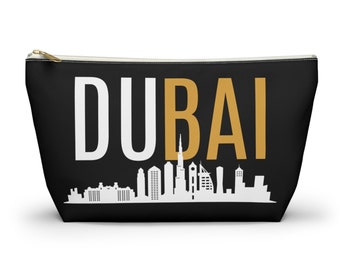 Dubai getaway accessory, UAE travel bag, Family matching Dubai bags, vacation bag, travel buddies accessory gift, girls trip cosmetics bag