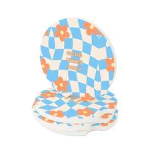 Car cup coasters, vehicle interior accessories, cup holder coaster, Soapstone Car Coaster, 2pcs, 4pcs, car accessories