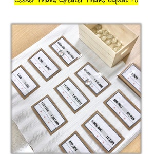 Comparing Large Quantities: &gt;,&lt;,=