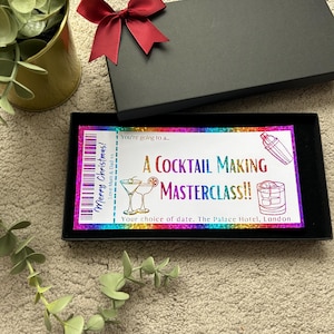 Football Stadium Tour, Any Personalised Foil Ticket, Luxury Keepsake Ticket, Custom Event Ticket, Surprise, Football Gift, Fathers Day Gift image 9