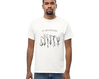 Let's Root For Each Other Men's Short Sleeve T-Shirt