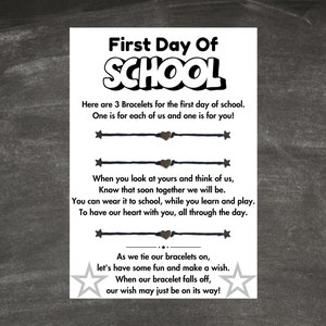 MOMMY AND ME, Daddy and Me, First Day Of School
