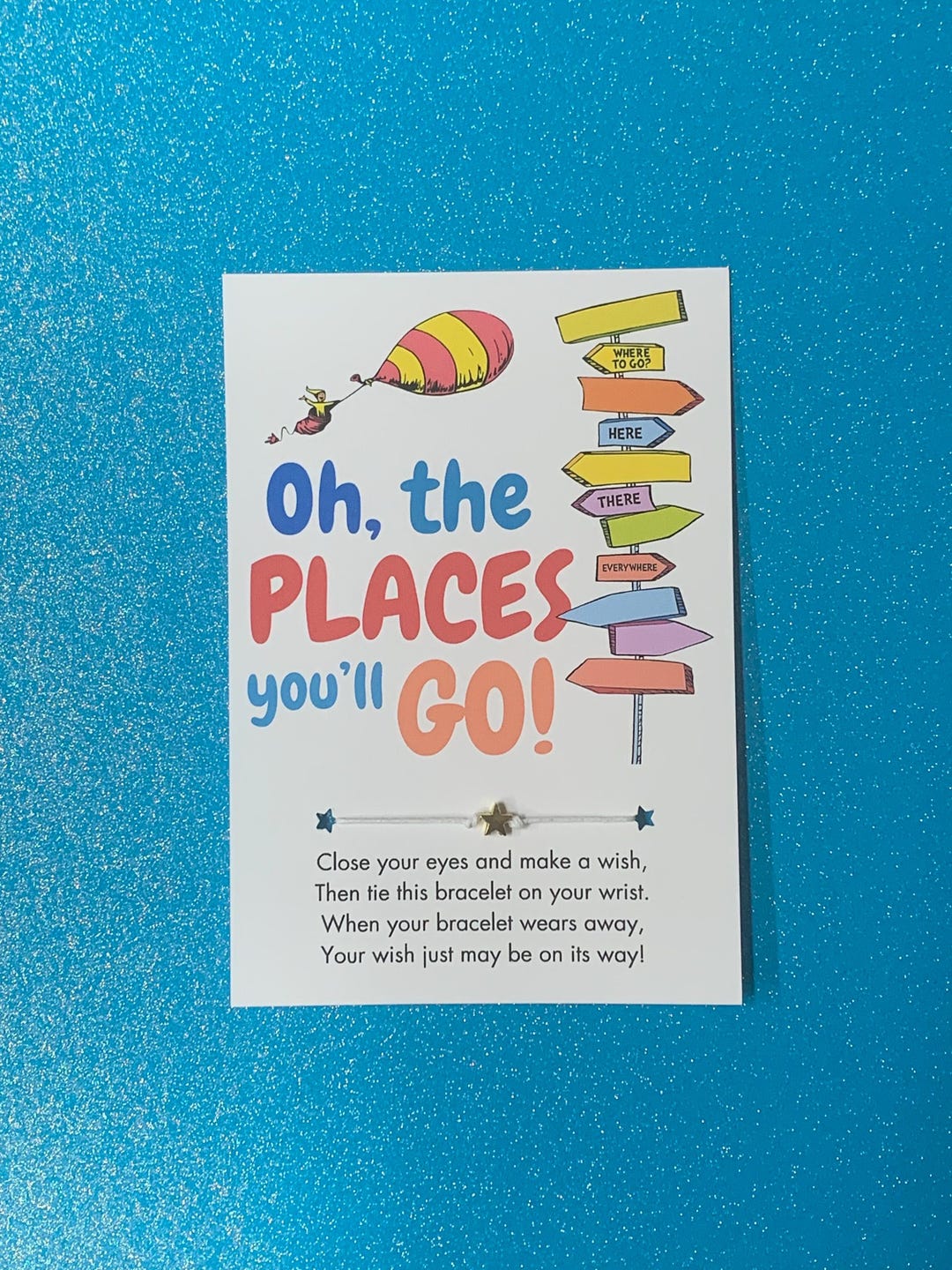 GRADUATION GIFT 2026, Oh the Places You'll Go Card, End of Year Gift ...