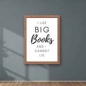I Like Big Books and I Cannot Lie! Digital Art