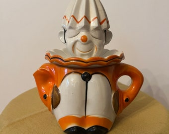 Fab Vintage Clown Ceramic Juicer